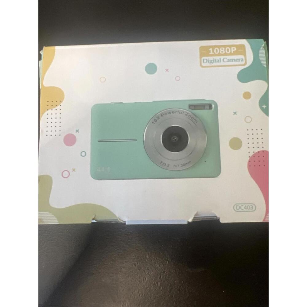 Digital Camera, 44MP 1080P HD Digital Point and Shoot Camera with 16x zoom
